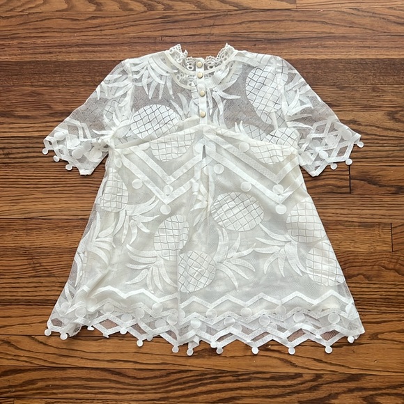 Pineapple Lace Blouse by HD in Paris from Anthropologie - Picture 4 of 4